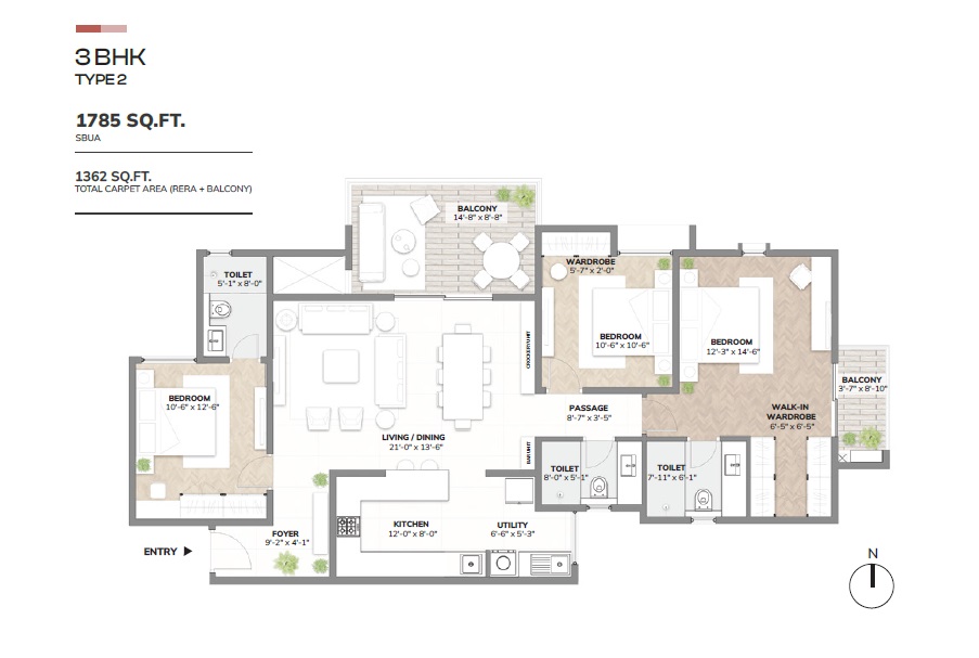 Image of floor and plan